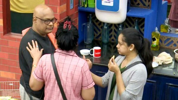 சம்யுக்தாவுடனும் வாக்குவாதம்.. அன்சீனிலும் மொட்டை அங்கிளை பற்றி பேசிய அனிதா சம்பத்!