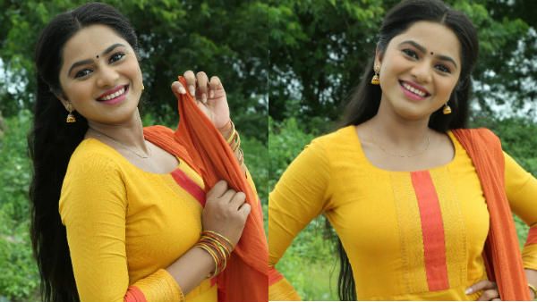 “அன்பே வா“ தொடரின் மூலம்..சின்னத்திரையில் தடம் பதிக்கும்.. குரங்குபொம்மை நாயகி !