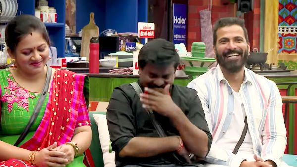 வேட்டி விவகாரத்தை கையிலெடுத்த கமல்.. சோக முகத்துடன் சுரேஷ்.. குலுங்கி குலுங்கி சிரித்த வேல்முருகன்!