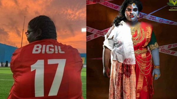 பிகில் பாண்டியம்மாளின் மிரள வைக்கும் போட்டோஷூட்.. என்னம்மா இப்படி அசத்துறீங்களே !