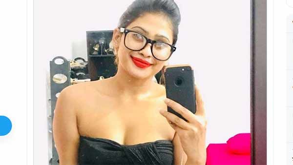 கருப்பு டவல் கட்டிக்கிட்டு.. காட்டுத்தனமாக போஸ் கொடுத்த இலங்கை நடிகை.. கன்ட்ரோல் இழக்கும் ரசிகாஸ்!