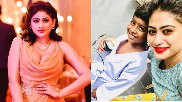 என்னம்மா பார்ட்டி எல்லாம் ஓவரா.. மகனுடன் போட்டோ போட்ட பிரபல நடிகை.. கலாய்த்து தள்ளும் நெட்டிசன்ஸ்!