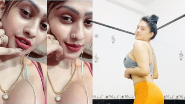 அய்யய்யோ.. எல்லாமே தெரியுதே.. டாப் ஆங்கிள் வீடியோ போட்டு மிரள விடும் இலங்கை நடிகை.. செம வொர்த்!