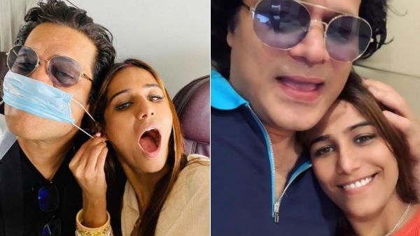 கணவரை கட்டியணைத்தப்படி காதல் சொட்ட சொட்ட வீடியோ போட்ட பூனம் பாண்டே.. ராசி ஆயிட்டாங்களாம்!