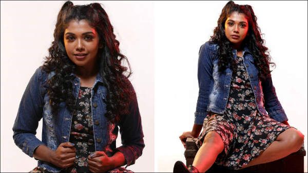 முட்டி தெரிய குட்டி பாவாடையில் ரித்விகா.. ரசிகர்கள் ஷாக்!