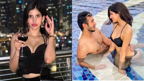 சரக்கு.. காதலர்.. நீச்சல் குளம்.. வேற என்ன வேணும்.. பிகினியில் மஜா பண்ணும் பிரபல நடிகை!