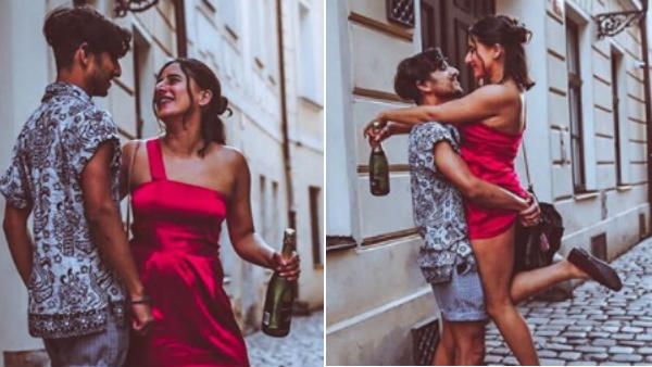 கையில் சரக்கு பாட்டிலுடன் பிரபல நடிகை செம ரொமான்ஸ்.. வைரலாகும் போட்டோஸ்.. வாழ்த்தும் ஃபேன்ஸ்!