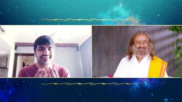 சிரிப்பு..ஆன்மீகம் பற்றிய கலந்துரையாடல்… நகைச்சுவை நடிகர் சதீஷ் பங்கேற்பு !