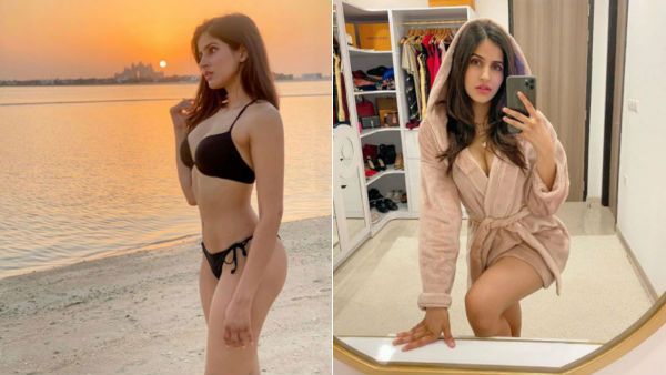 'நம் அன்பை விவரிக்க வார்த்தைகள் போதாது.. காதலருடன் பிரபல நடிகை.. வைரலாகும் பிகினி போட்டோ!