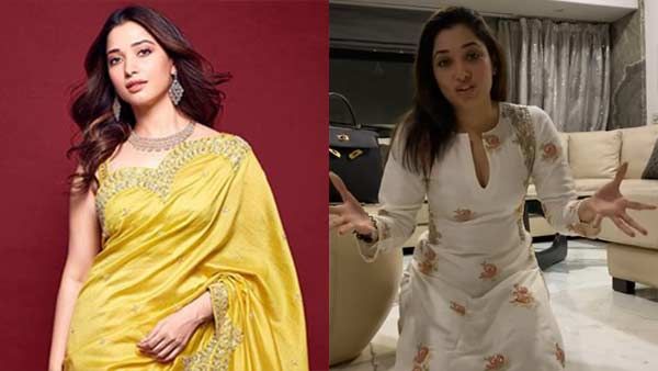 கொரோனாவுக்குப் பின் வீட்டுக்கு வந்த தமன்னா.. கட்டித்தழுவிய பெற்றோர்.. வைரலாகும் நெகிழ்ச்சி வீடியோ!