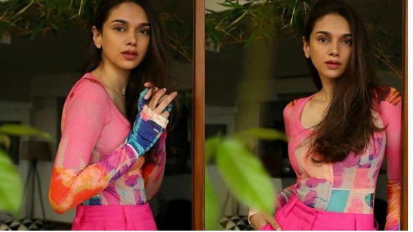 எனக்கு இந்த கலர் மீது ரொம்ப நம்பிக்கை.. அதிதிராவின் பிங்க் கலர் போட்டோசூட்!