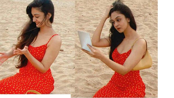 ஹாட் ட்ரெஸ்ஸில் கதிகலங்க வைத்த அர்ஜுனின் மகள்.. கொஞ்சி கொஞ்சி மகிழும் ரசிகர்கள் !