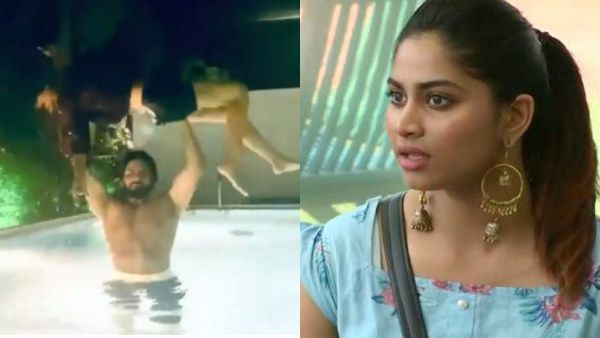 ஷிவானி பாத்தா என்னாகும்.. நீச்சல் குளத்தில்.. பெண்ணை தலைக்குமேல் தூக்கி..தம்பெல்ஸ் எடுக்கும் பாலா!