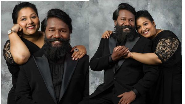 இதுதானா சார் உங்க டக்கு? என்னா ஸ்டைல்.. டிரெண்டி லுக்கில் கருணாஸ், கிரேஸ் கலக்கல் போட்டோஷூட்!