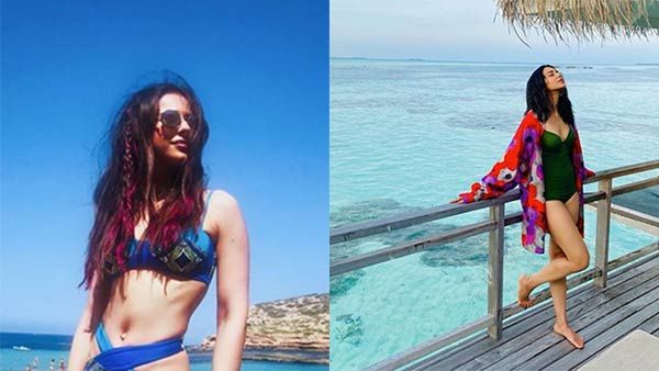 பச்சை கலரு சிங்கிச்சான்.. மோனோகினியில் மிரட்டும் ரகுல் ப்ரீத் சிங்.. பிரச்சனை எல்லாம் ஓவர் போல!