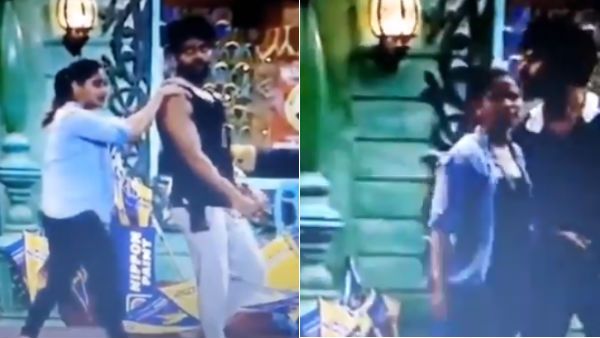 கேமராக்களின் கண்ணில் மண்னை தூவி.. ஷிவானிக்கு முத்தம் கொடுத்த பாலாஜி.. தீயாய் பரவும் வீடியோ!