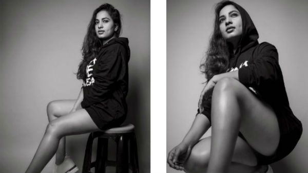 வெறும் சட்டையில் பேண்ட் இல்லாமல்…கன்னக்குழி அழகியின் கய்யாமுய்யா போட்டோ!