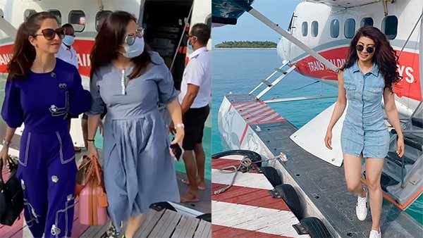 மாலத்தீவில் ஹீரோயின்ஸ் டிராபிக் ஓவரா இருக்கே.. இந்த பக்கம் அந்த நடிகை.. அந்த பக்கம் இந்த ஹீரோயின்