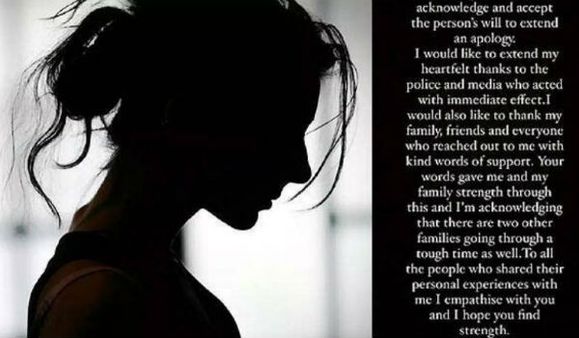 ஷாப்பிங் மாலில் சில்மிஷ விவகாரம்.. கைதான இளைஞர்களின் மன்னிப்பை ஏற்ற பிரபல நடிகை!