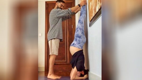 வயிற்றில் குழந்தையுடன்.. தலைக்கீழாக நிற்கும் கர்ப்பிணி அனுஷ்கா ஷர்மா.. தீயாய் பரவும் போட்டோ!