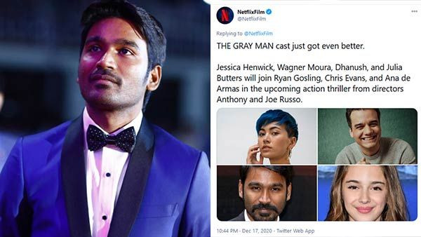 ஹாலிவுட்டில் மீண்டும் தனுஷ்.. 'அவெஞ்சர்ஸ்' இயக்குனருடன் இணைந்தார்.. நெட்பிளிக்ஸ் அறிவிப்பு!