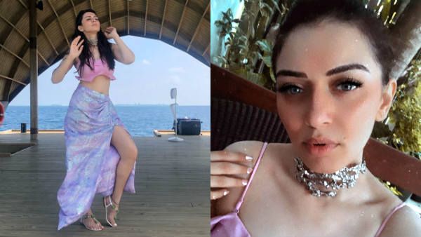 அதீத கவர்ச்சியால் மாலத்தீவை கதிகலங்க வைத்த ஹன்சிகா !