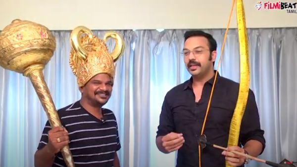 ராவணனாக கேள்வி.. ராமராக பதில்.. நடிகர் அமித் பார்கவ்வின் பேட்டி ஆன் தி வே!