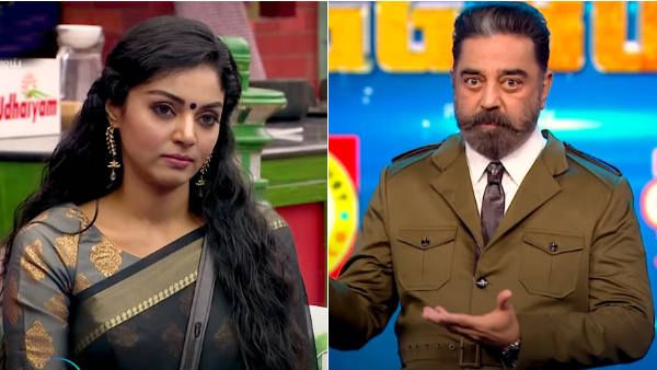 கடைசியாக சனம் ஷெட்டியின் கணக்கை தீர்த்த கமல்.. மீண்டும் நடைபெற்ற கால் டாஸ்க்!