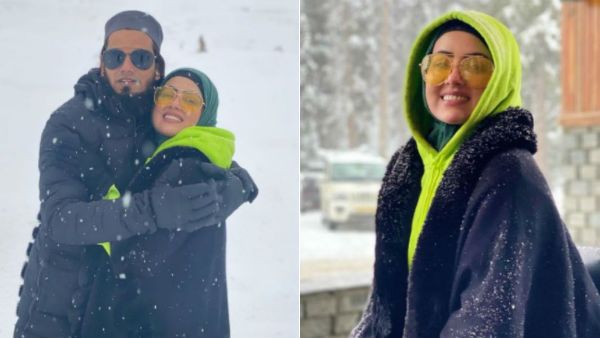 பூமியின் சொர்க்கமாமே.. கொட்டும் பனியில் பிரபல நடிகை ஜில்.. பரவும் ஹனிமூன் போட்டோஸ்!