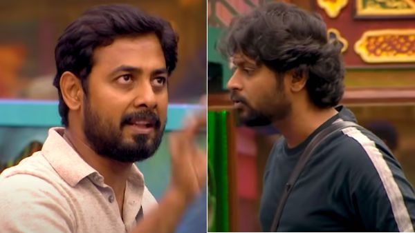 என்னை ஏன் நாமினேட் பண்ணீங்க.. ஆரியின் கேள்விக்கு பதில் சொல்லாமல் பம்மும் ரியோ.. இன்னொரு சண்டை!