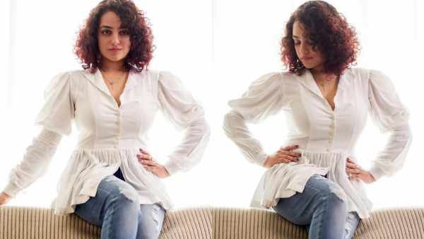 என்ன அழகு.. மெழுகு பொம்மை போஸ் சிலிர்க்க வைக்கும் ஓகே கண்மணி!