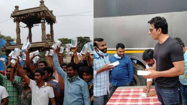வள்ளல்தாங்க, தொடர்ந்து அசத்தறாரே.. படக்குழுவுக்கு 100 ஸ்மார்ட்போன்கள் கொடுத்த நடிகர் சோனு சூட்!