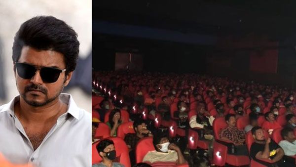 கொரோனா விதிகளை மீறியதாக புகார்.. மாஸ்டர் படத்தை ரிலீஸ் செய்த காசி தியேட்டர் மீது வழக்குப் பதிவு!