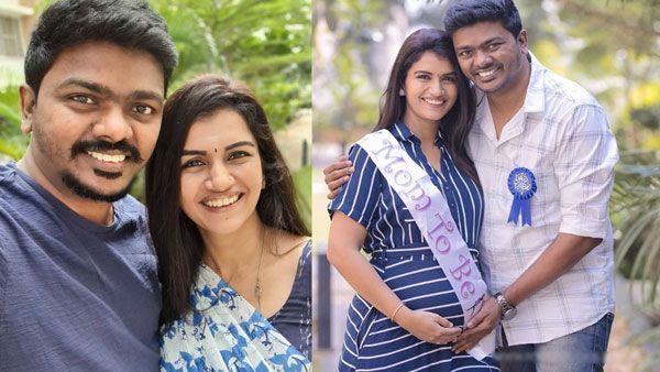 தாய்மையின் பூரிப்பில் ஸ்ரீதேவி.. கால் அமுக்கி விட்ட கணவர்.. என்ன ஒரு சந்தோஷம்!