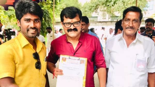 தேர்தலில் போட்டி...திமுக.,வில் விருப்ப மனு அளித்த பிரபல நடிகர்