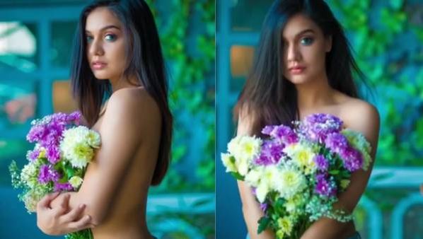 டாப்லெஸ் போஸ் கொடுத்த டிவி நடிகை...விமர்சித்தவர்கள் மீது ஆவேசம்