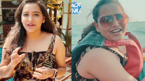 ஜாக்குலின் காலை.. லபக்கென்று கவ்விய ஜெல்லி மீன்.. கடிச்சிருச்சாமே!