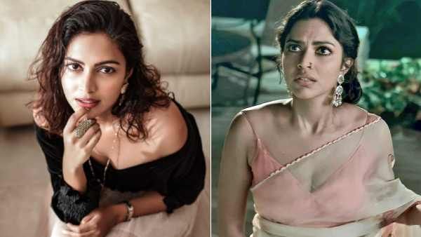 அள்ளி இறைக்கறீங்களே இப்படி.. உருகிய அமலா பால்.. பிளவுஸ் டிசைன் சூப்பர்!