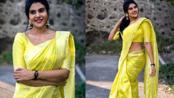 டைமண்ட்டை விடவும் பளபளப்பாக ஜொலிக்கும் நிவிஷாவின்.. ரசிகர்கள் கவிதை மழை!