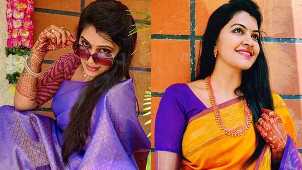 கையிலேயே பிடிக்க முடியலை... அதிசயமே அசந்து போகும் அதிசயம் ரக்ஷிதா.. செம!