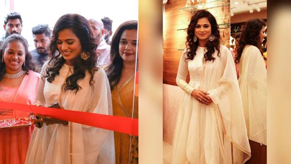 ஒயிட் கலர் சுடிதாரில்.. வைரமா மின்னுறாங்களே.. நகைக் கடையை திறந்து வைத்த ரம்யா பாண்டியன்!