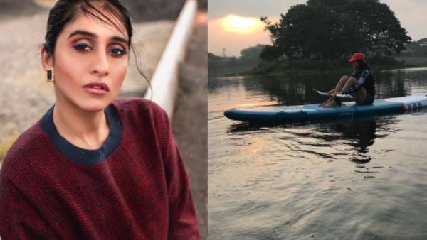 ஏன் இதையெல்லாம் வீட்டுல பண்ண மாட்டீங்களோ.. நடிகை ரெஜினாவை பங்கம் பண்ணும் நெட்டிசன்ஸ்!