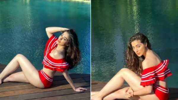 மீண்டும் டூ பீசில் போட்டோஷூட்...ரசிகர்களை திணறடித்த ராய் லட்சுமி