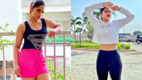 நான் ஒரு ஜிம் பாடி.. வெளிச்சம் போட்டுக் காட்டிய ஷிவானி.. தூக்கம் தொலைத்த ரசிகர்கள்