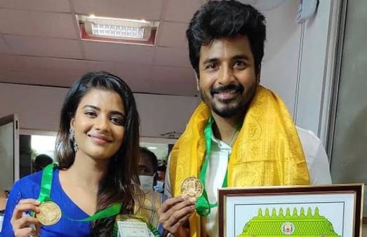 சிவகார்த்திகேயன், ஐஸ்வர்யா ராஜேஷ் உள்ளிட்ட கலைஞர்களுக்கு கலைமாமணி விருது வழங்கிய முதல்வர்!