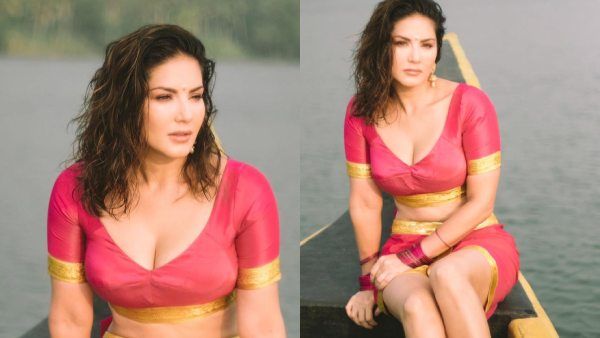 சிகப்பு கலரு ஜாக்கெட்.. தொடை தெரிய போஸ்.. சேச்சியாக மாறிய சன்னி லியோன்.. தீயாய் பரவும் போட்டோஸ்!