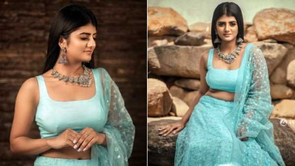 கன்னக் குழி மட்டுமல்ல.. வயிற்றழகைக் காட்டி.. ரசிகர்களைக் கிறங்கடித்த கேப்ரில்லா!