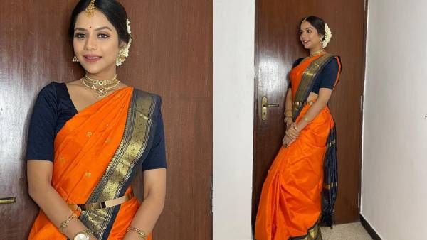 விளக்கி வைத்த குத்துவிளக்காக பளபளக்கும் ஐஸ்வர்யா தத்தா !