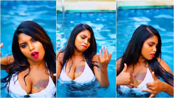 நீச்சல் குளத்தில் பிகினியில என்னா ஆட்டம்.. டிக்டாக் இலக்கியாவின் வேற லெவல் பர்ஃபாமன்ஸ்!