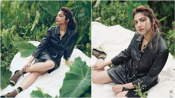 காட்டுக்குயிலு மனசுக்குள்ள மடோனா போல யாருமில்லை... நடுகாட்டில் விவகார போட்டோ ஷூட் !